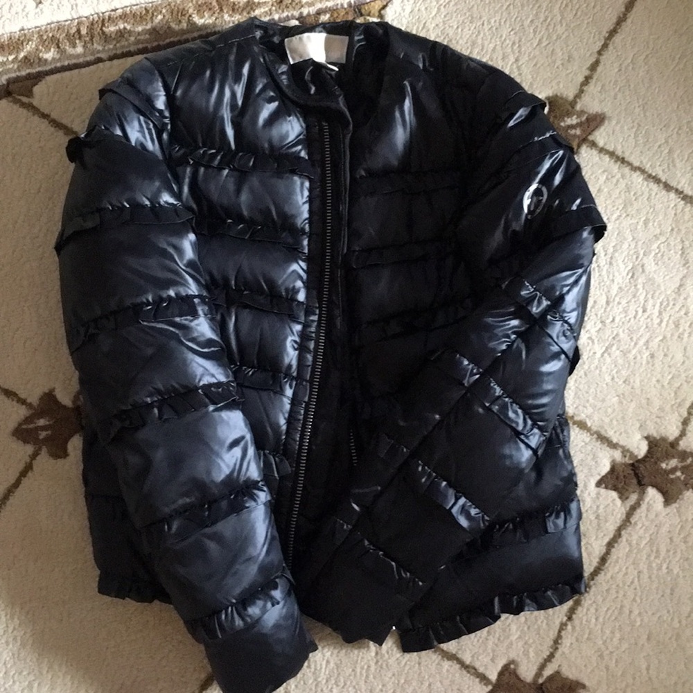 Michael Kors XS girls black jacket